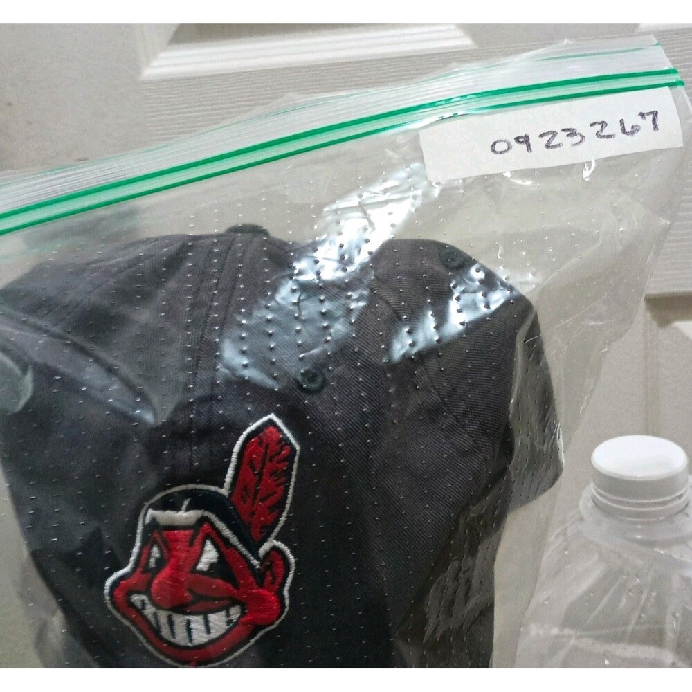 Vintage Cleveland Indians Chief Wahoo Hat Twins Enterprise MLB Strapback Cap